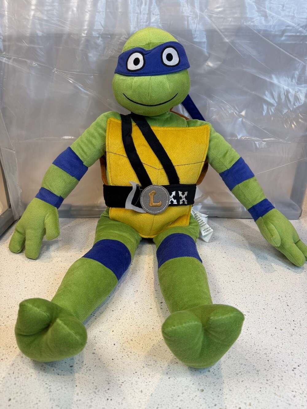 Nickelodeon Teenage Mutant Ninja Turtles Mutant Mayhem 26-inch Leonardo Plush